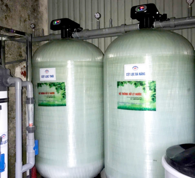 Dự án hệ thống xử lý nước tổng, công suất 200m3/ngày đêm