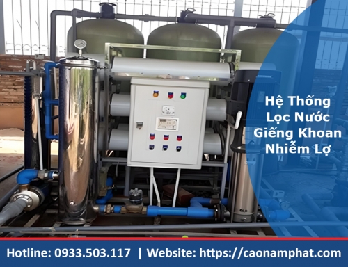 Hệ thống xử thống lọc nước nhiễm lợ